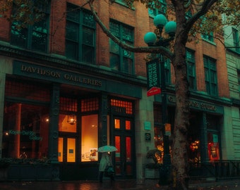 Seattle Downtown Pioneer Square Photography Print / Pioneer Square / Seattle Art / Seattle Wall Art / PNW / Pacific Northwest / Seattle