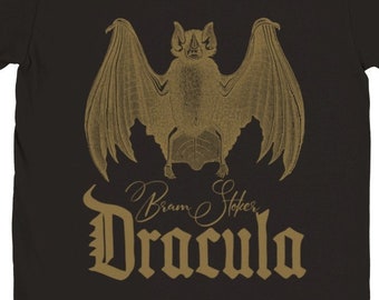 Dracula Fledermaus T-Shirt: Klassisches Horrorfilm Unisex T-Shirt