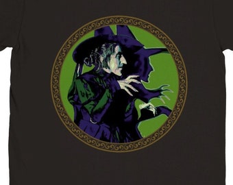 Camiseta de Halloween de bruja malvada: camiseta unisex divertida