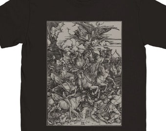 Camiseta de Alberto Durero: Los Cuatro Jinetes del Apocalipsis - Unisex y elegante