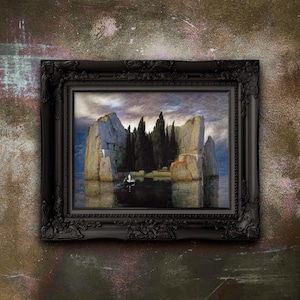 Arnold Böcklin Island of the Dead Art Print - Matte Paper Poster
