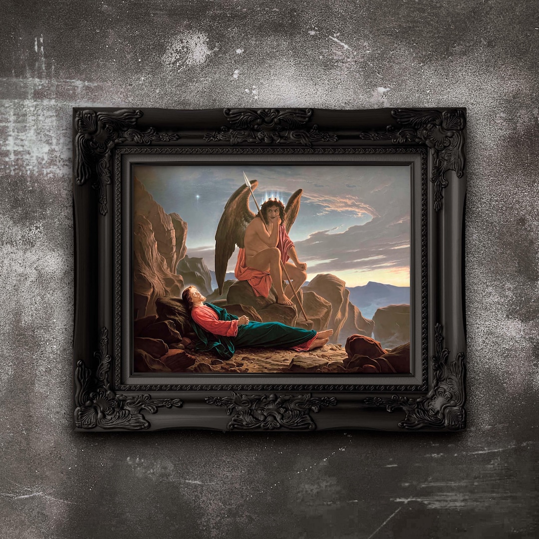 Satan Watching the Sleep of Christ Art Print - Matte Paper Poster by ...