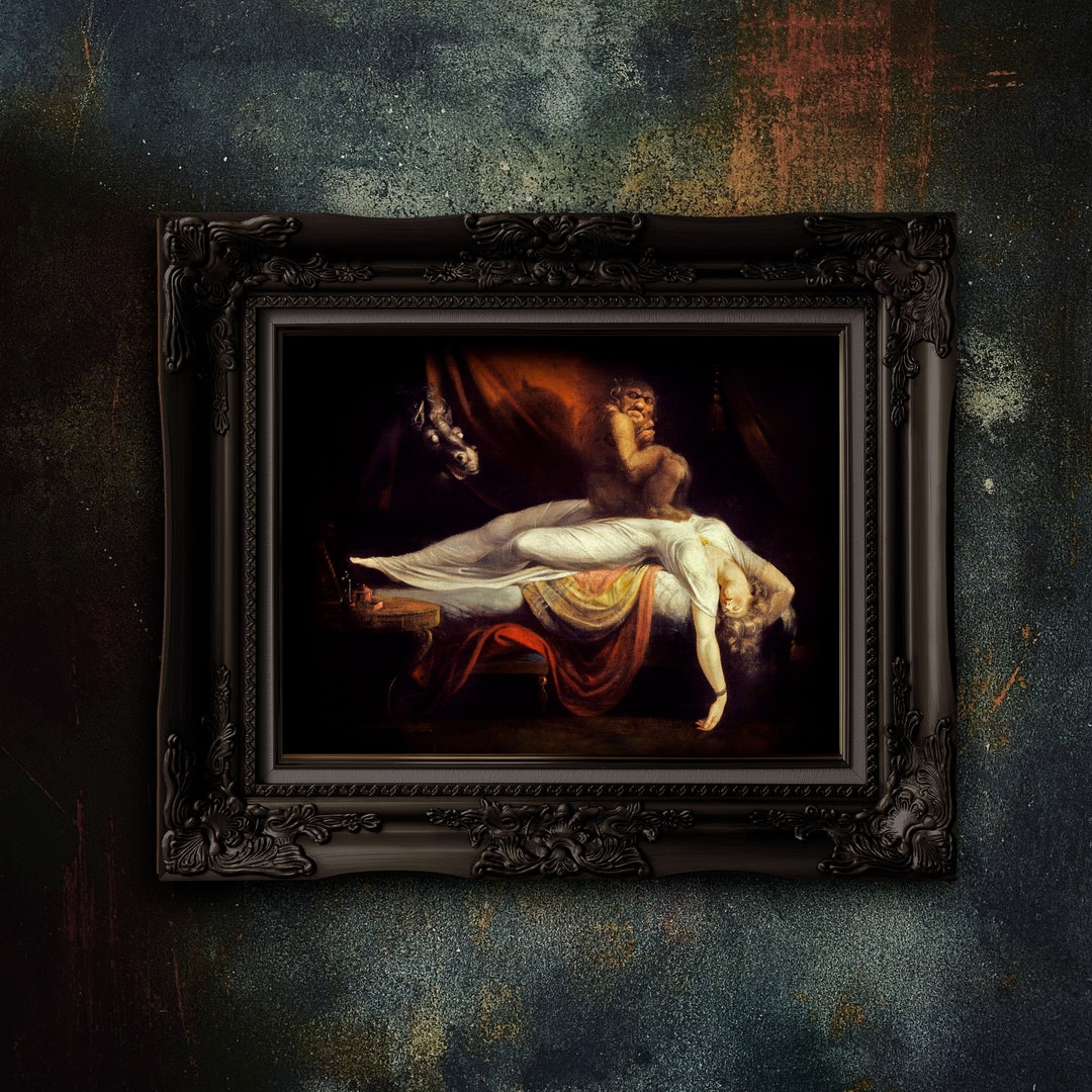 Henry Fuseli the Nightmare 1781 Fantasy Art Print. Old Master - Etsy