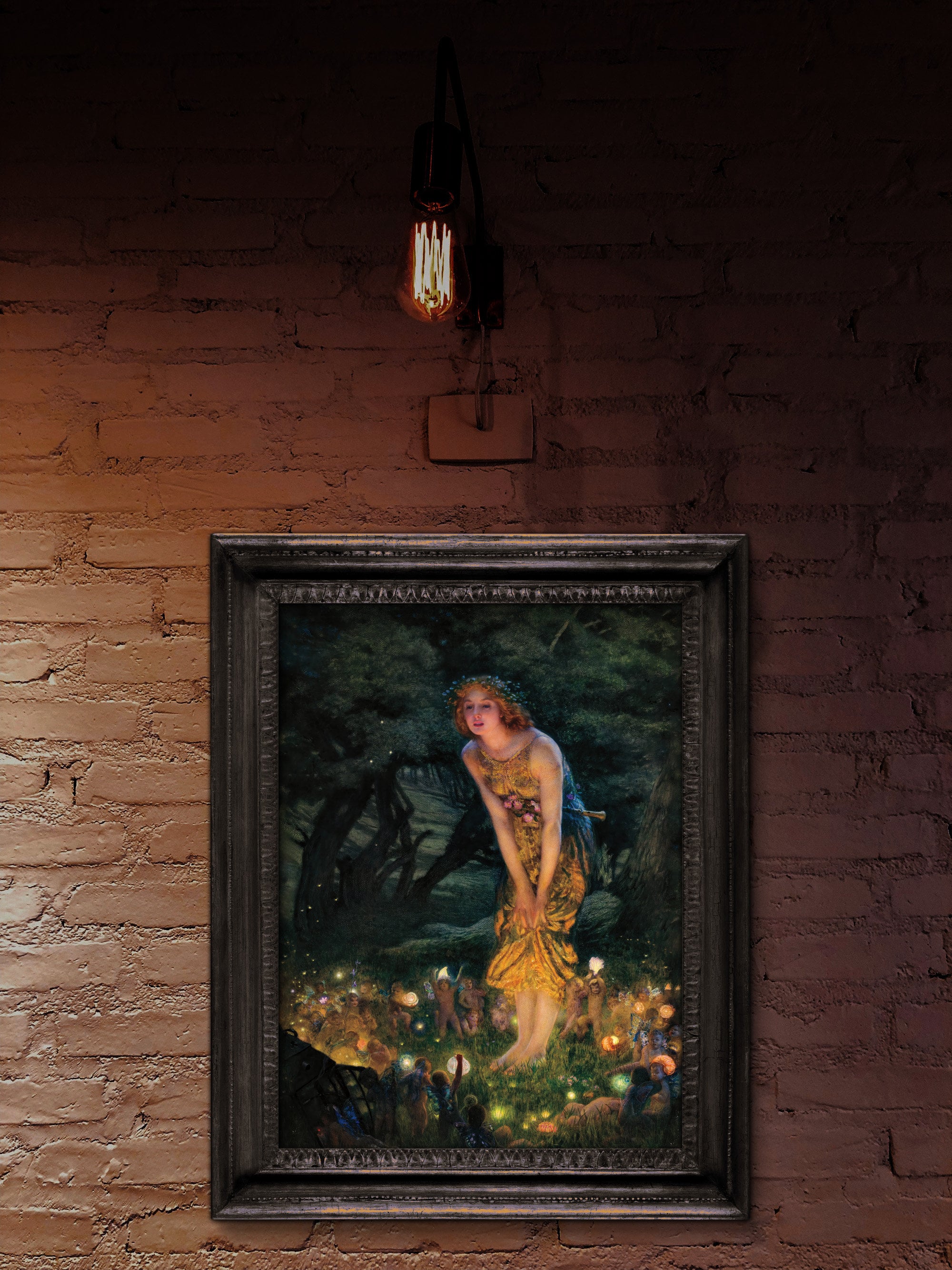 Lámina artística de Hada de la víspera de solsticio de verano: Póster de  fantasía de Edward Robert Hughes - Etsy México, image size:2000x2667