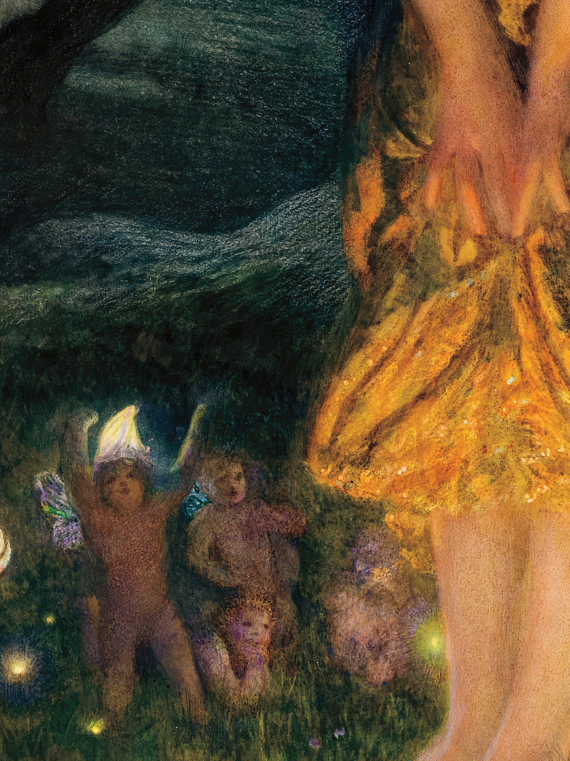 Lámina artística de Hada de la víspera de solsticio de verano: Póster de  fantasía de Edward Robert Hughes - Etsy México, image size:2000x2667