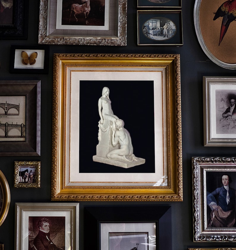 Stephan Sinding Adoration Print, Fine Art Poster on Matte Paper image 8