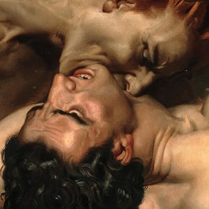 Dante and Virgil in Hell Art Print - Bouguereau Remastered Poster on Premium Matte Paper - Classic Art Gift image 3
