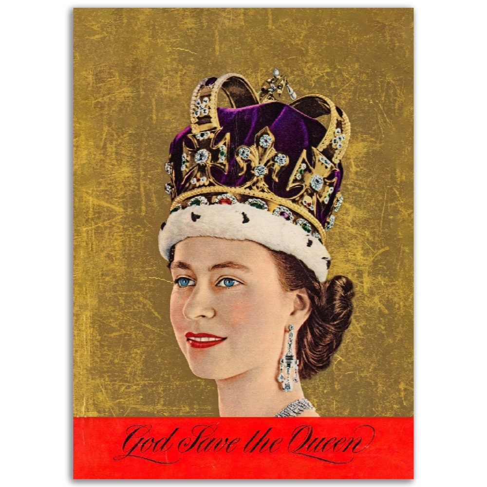 アートポスター　エリザベス女王　コレクション　印刷物 9b68faf80ef260e48fae6afc03b461