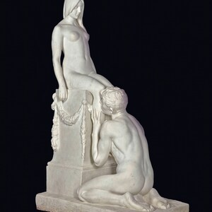 Stephan Sinding Adoration Print, Fine Art Poster on Matte Paper image 3