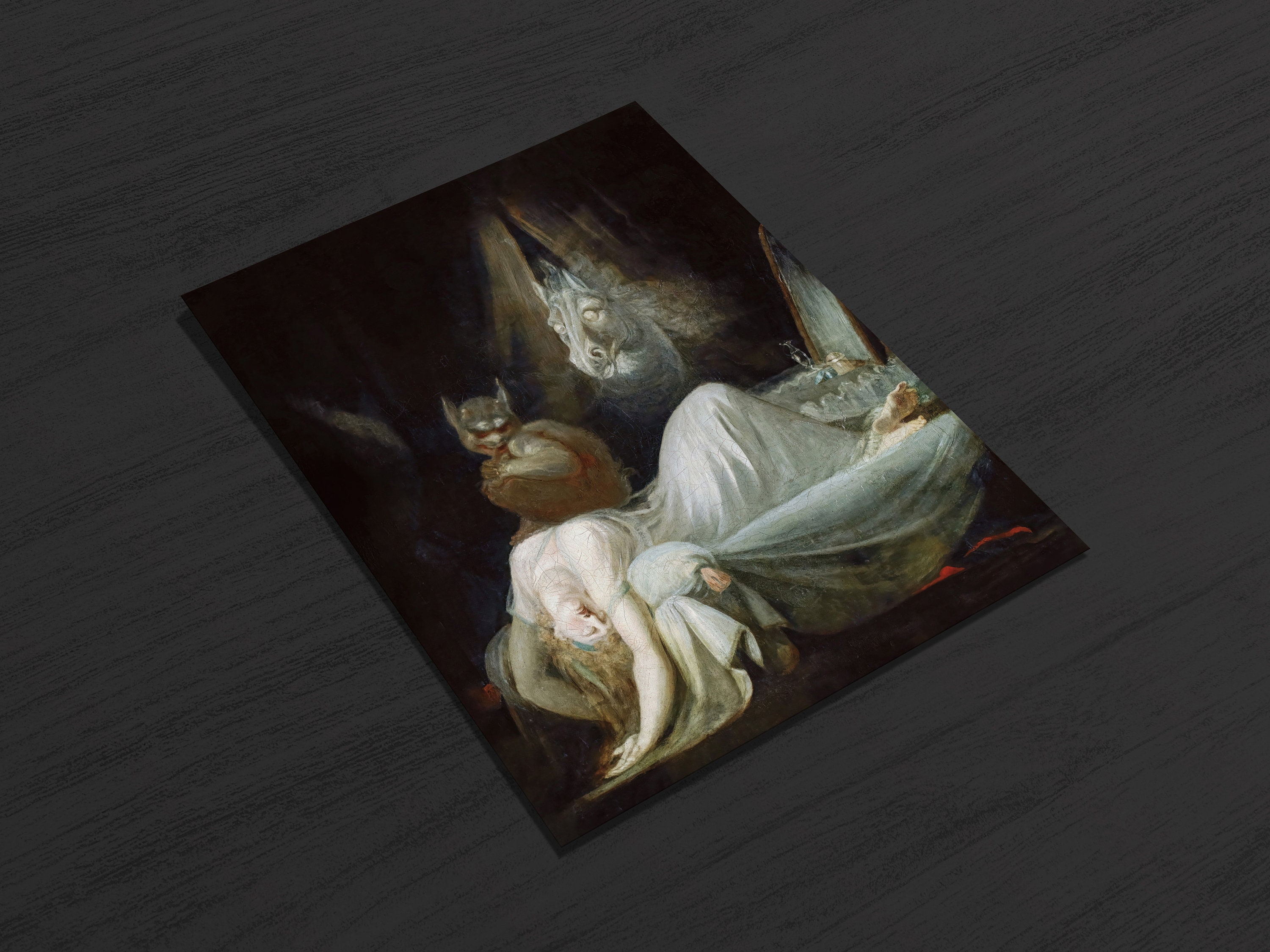 Henry Fuseli the Nightmare. Alternative. Fantasy Art Print
