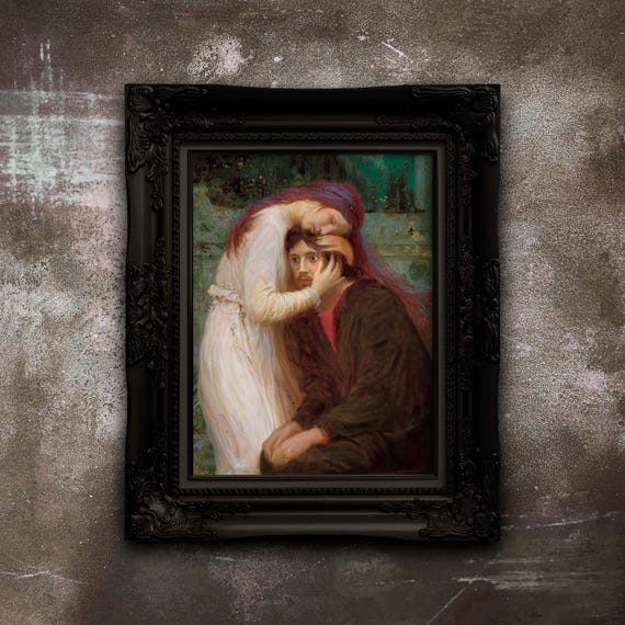 Vintage Love Couple Hug Print: Max Svabinsky Romantic Art - Etsy