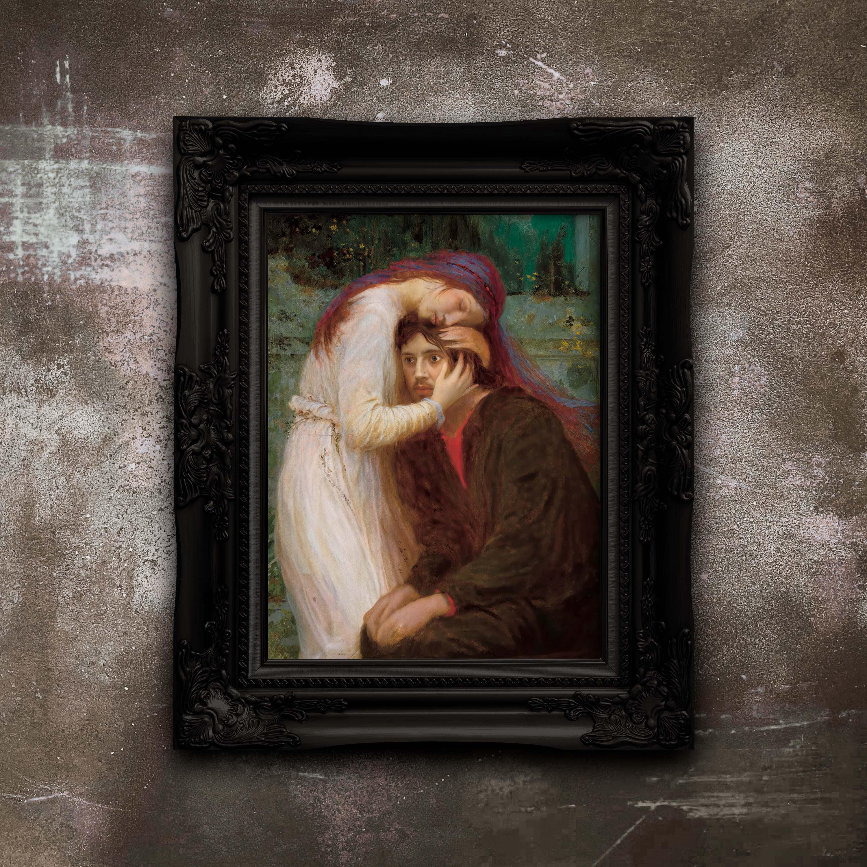 Vintage Love Couple Hug Print: Max Svabinsky Romantic Art - Etsy