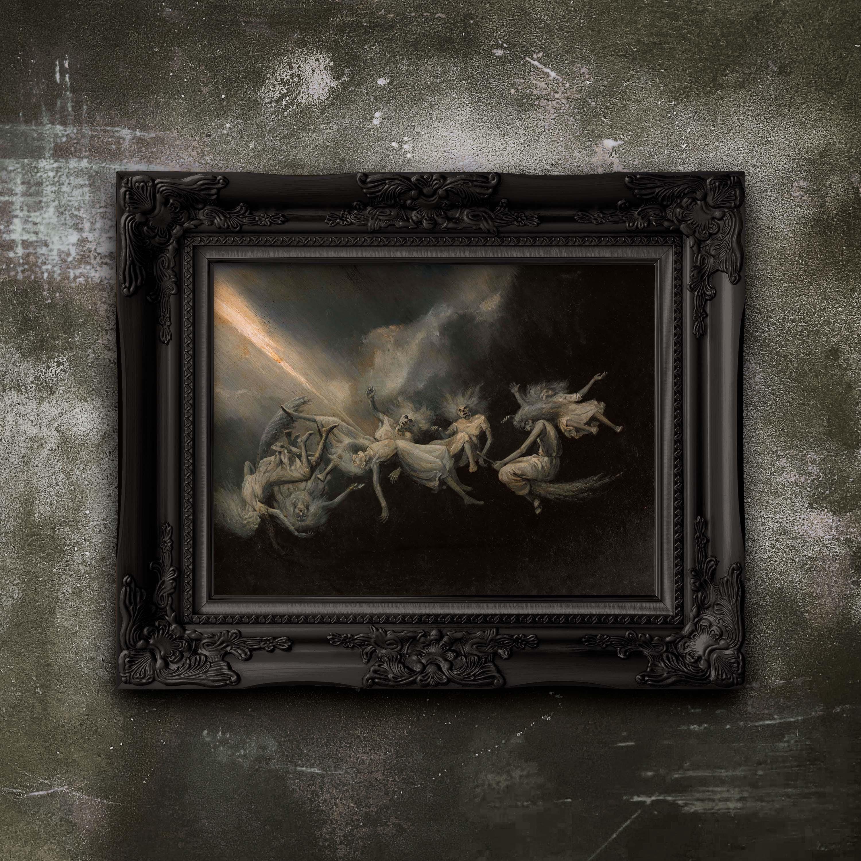 Lightning Struck Witches ヴィンテージアートポスター – ウィリアム