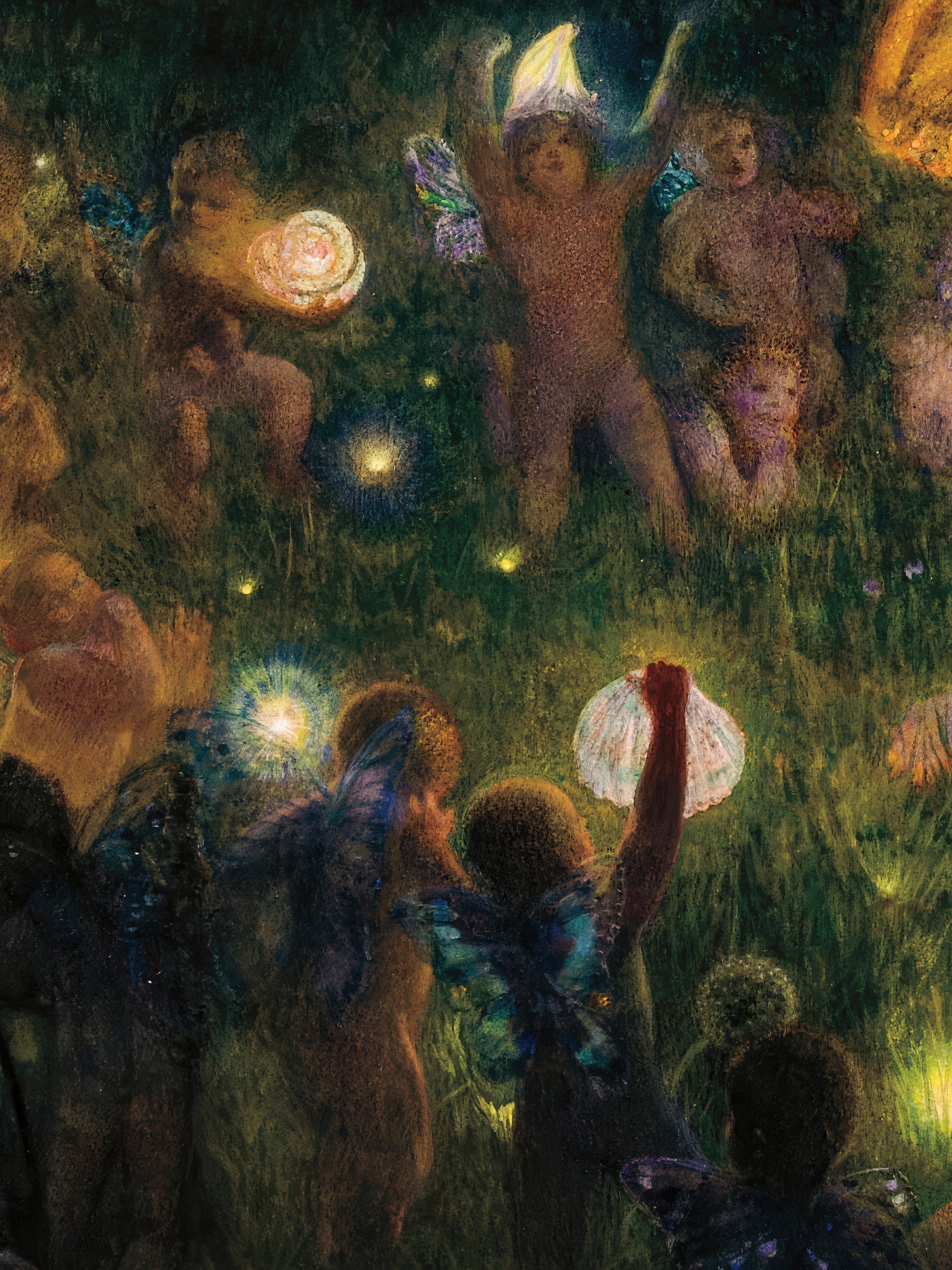 Lámina artística de Hada de la víspera de solsticio de verano: Póster de  fantasía de Edward Robert Hughes - Etsy México, image size:2000x2667