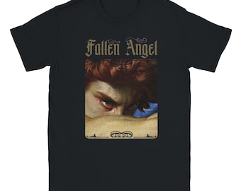 Fallen Angel T-shirt: Alexandre Cabanel Classical Art Print
