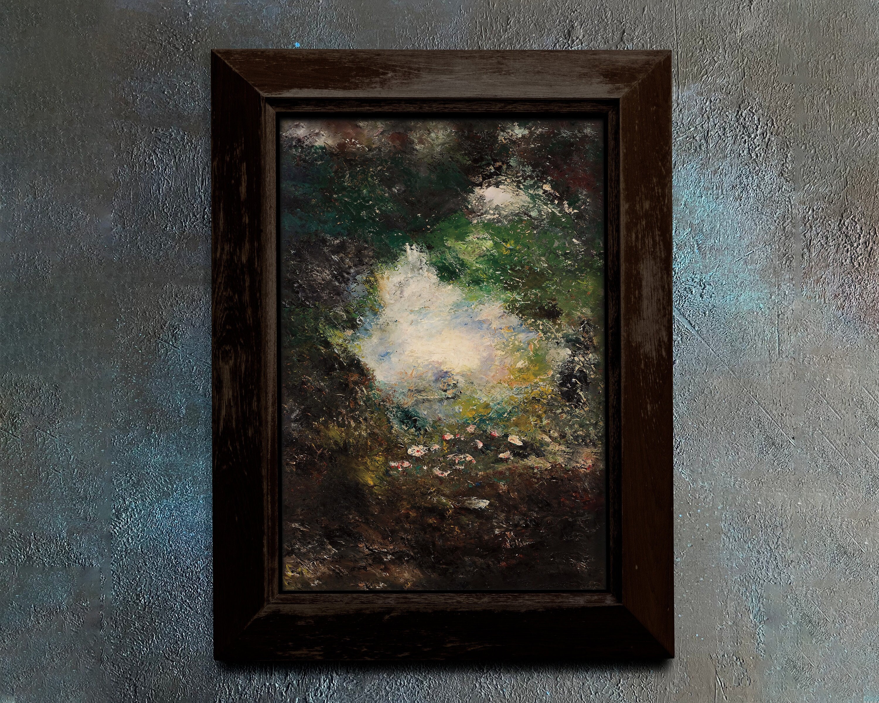 アウグスト・ストリンドベリの風景画「ワンダーランド」複製版画