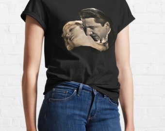 Klassisches Dracula T-Shirt: Bela Lugosi & Helen CHandler, Vintage Horror T-Shirt
