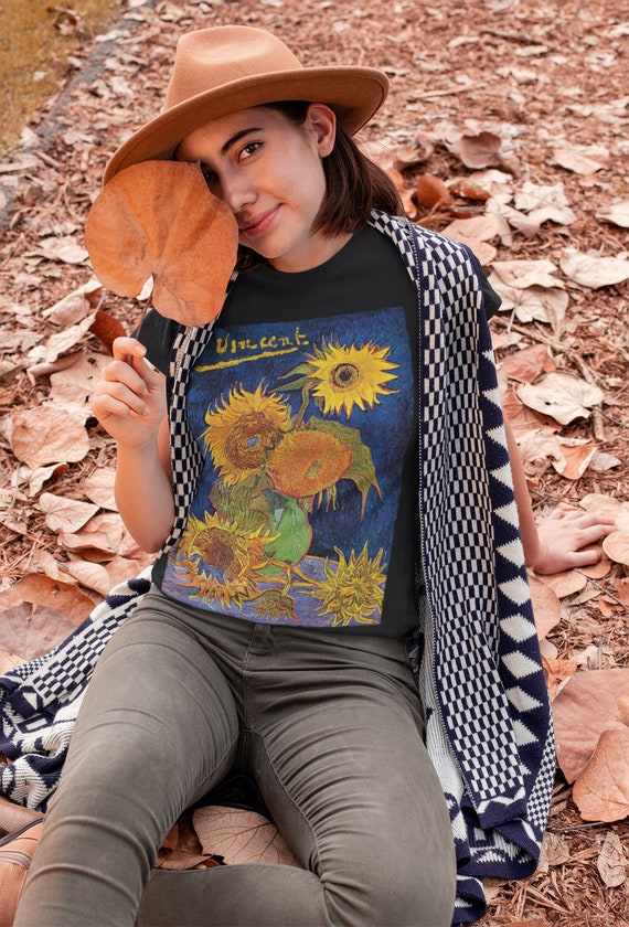 Vincent Van Gogh Sunflowers. Van Gogh Tshirt. Van Gogh Shirt