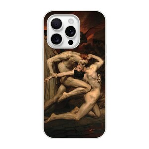 Telefoonhoesje Dante en Virgil in Hell: macabere gotische kunst