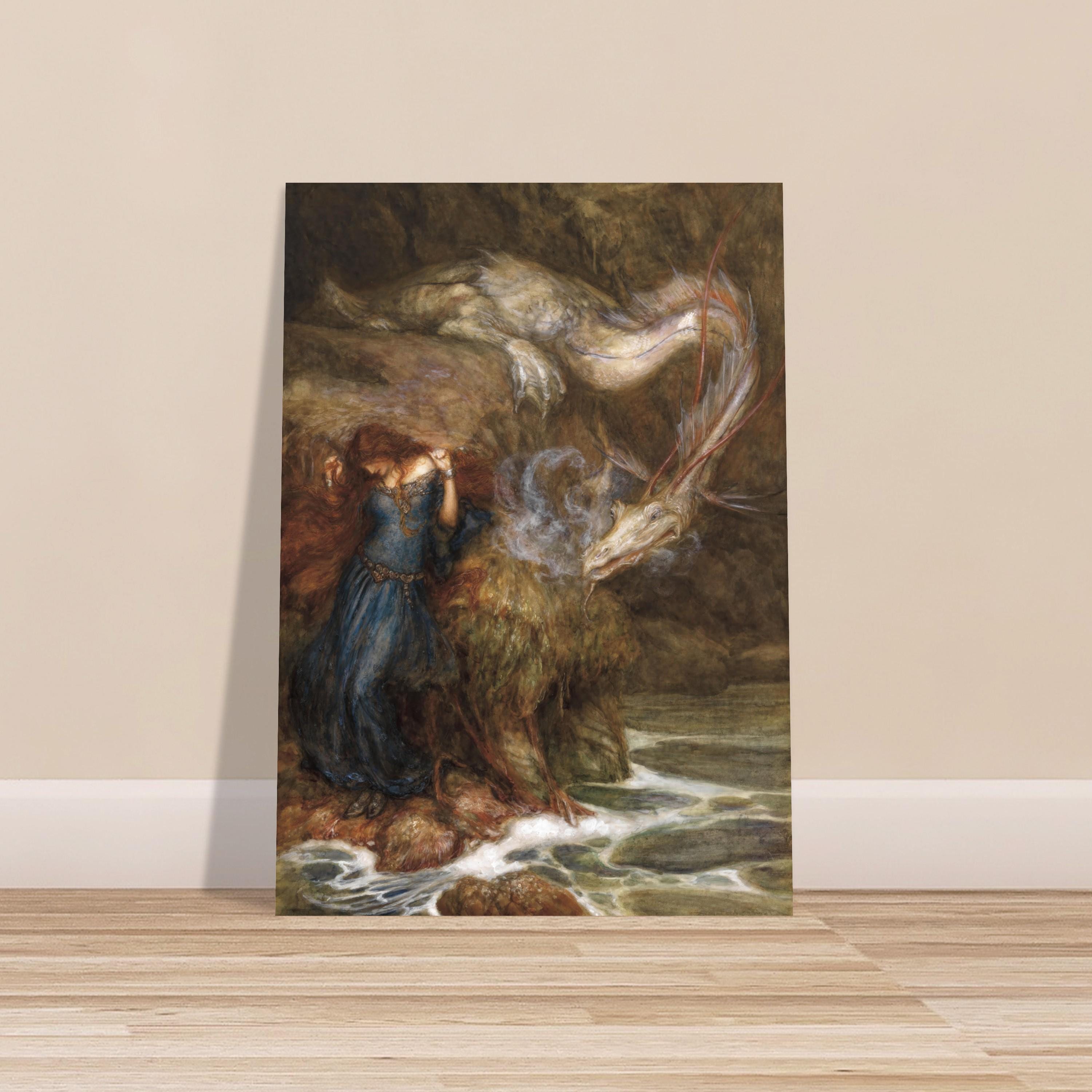 Arthur Rackham Andromeda Art Print - Fantasy Matte Poster - Etsy
