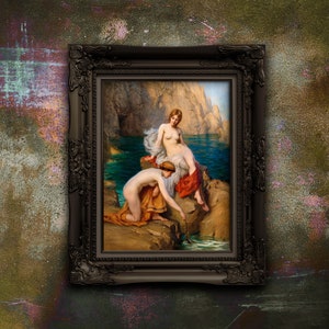 Herbert James Draper Summer Seas Art Print: Classical Painting Reproduction