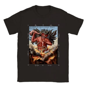 The Lord of Darkness by Anonymous. Lucifer t shirt. Occult shirt. Classic Unisex Crewneck T-shirt