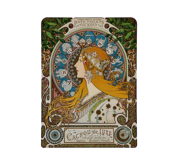 Alphonse Mucha アルフォンス・ミュシャ「北極星」 額装品 アート Alphonse Mucha アルフォンス・ミュシャ「北極星」 額装品 アート