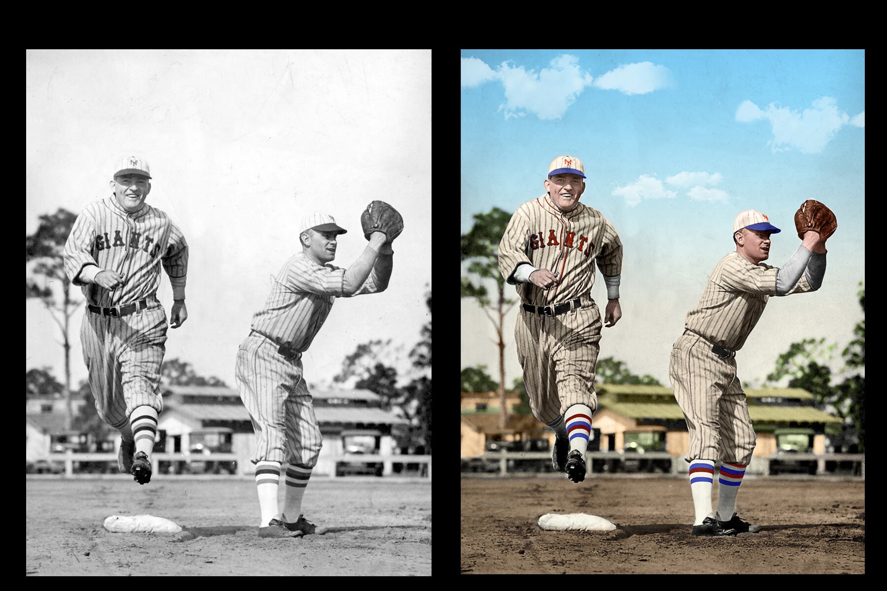 Rogers Hornsby Legendary Baseball Player COLORIZED Etsy