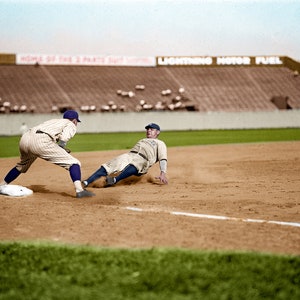 Babe Ruth (Legendary NY YANKEES BaseballSpieler) COLORIZED!!!