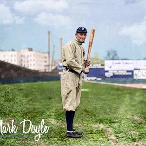 Ty Cobb Portrait. 1913. COLORIZED!!!!!!!