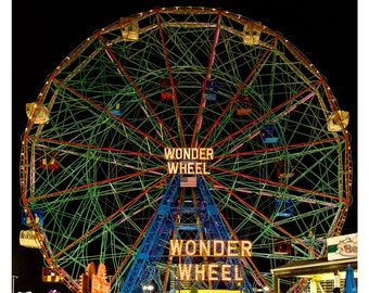 Wonder Wheel Coney Island Brooklyn