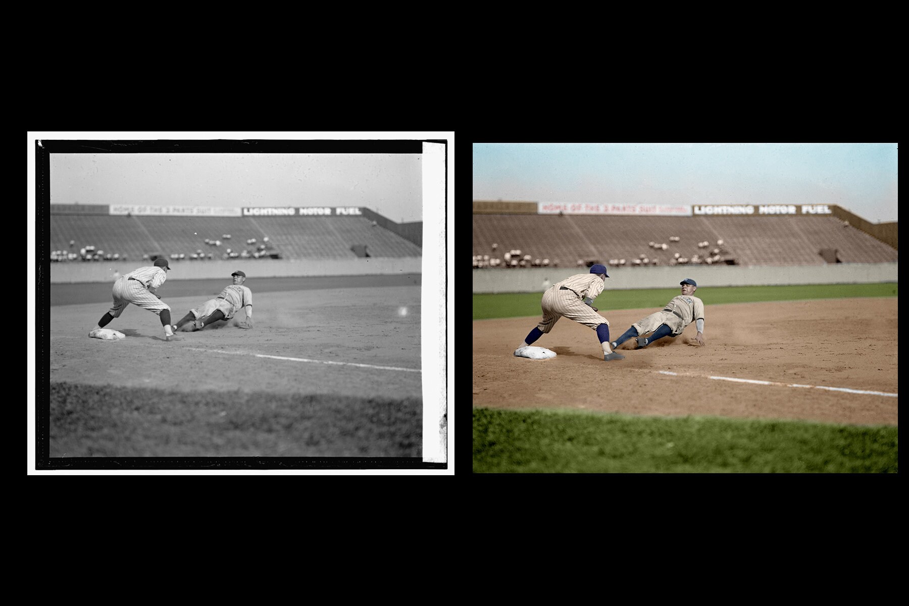 Babe Ruth legendary NY YANKEES Baseball Player COLORIZED | Etsy