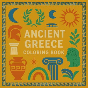 Ancient Greece Coloring Book – Mythology and History Printables | Classical Scenes & Iconic Figures for Adults | Instant Download PDF