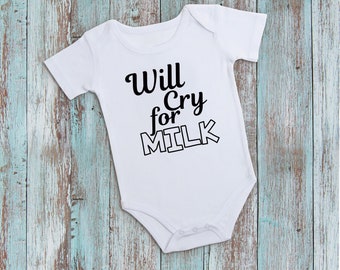 Made in California Baby Romper Barcode