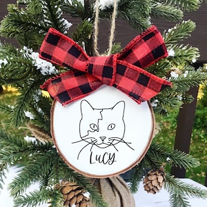 Cat ornament | cat ornament | Pet ornament | cat gift | cat christmas gift | cat Lover | cat owner gift | Personalized cat gift | Calico cat