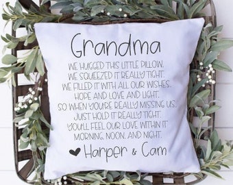 Download Grandma Hug Pillow Etsy