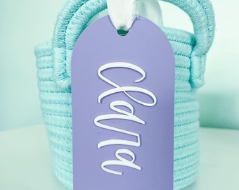 Easter basket tag | Personalized Easter basket tag | Personalized basket tag | Custom Easter tag | Personalized name tag | Name tag | Basket