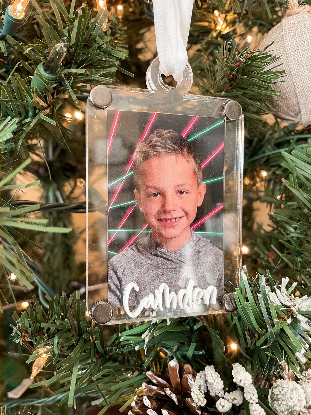 Picture Frame Ornament | Picture Ornament | School Ornament | School ...