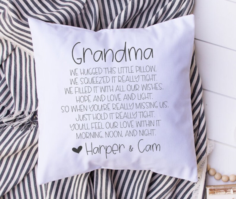Grandma Pillow Pillow for Grandma Grandma Hug Pillow Etsy