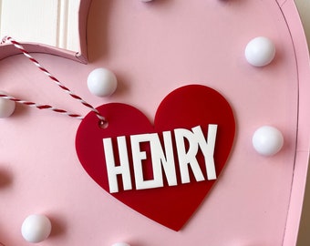 Valentines Day Tag | Valentine Tag | Valentine Basket | Valentines Day Gift tag | Heart tag | Heart gift tag | Valentines Basket tag