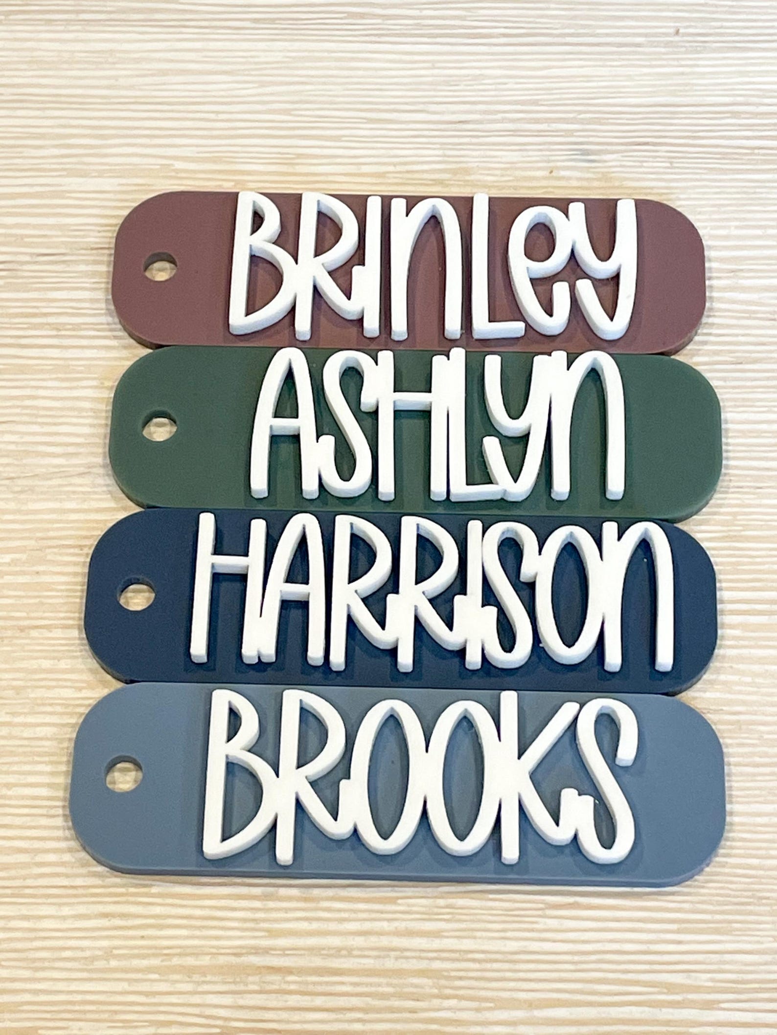 Personalized Keychain | Name Keychain | Backpack Tag | Kids Keychain ...