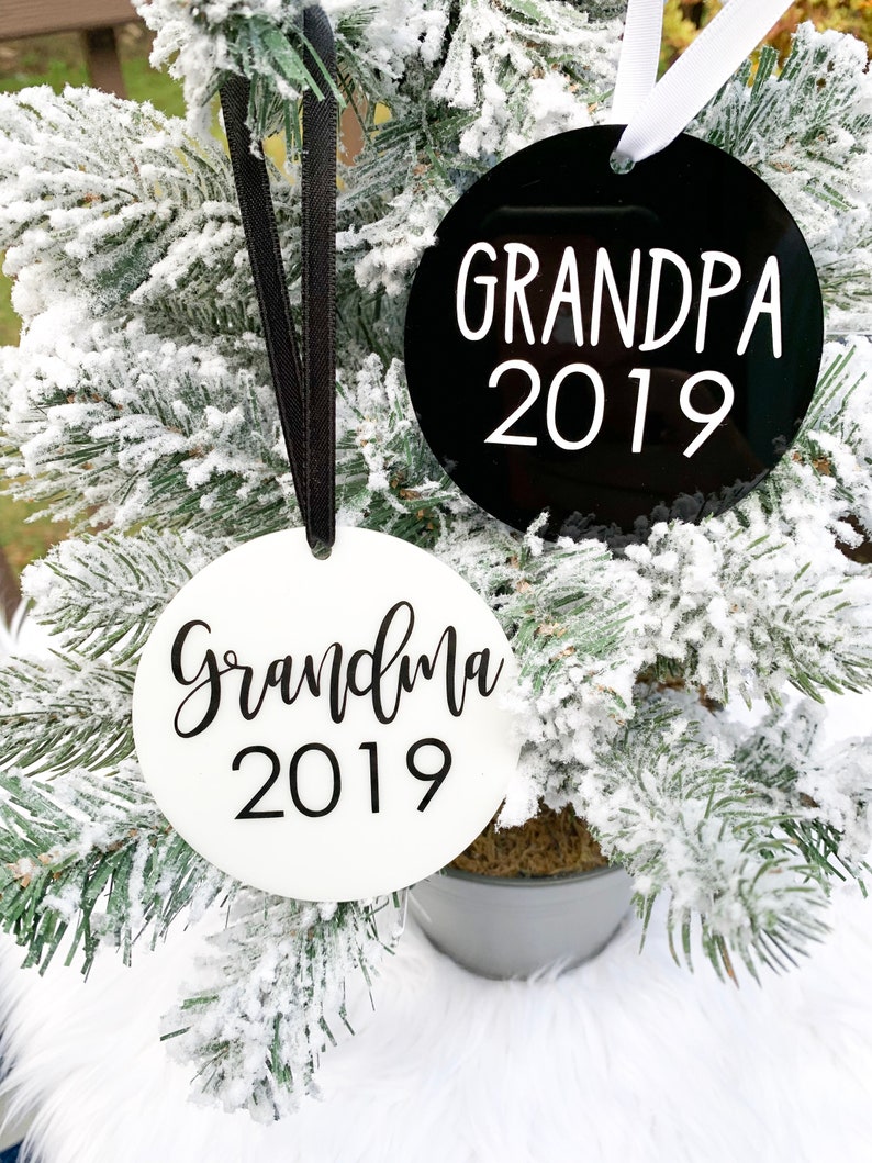 Grandparent ornament Custom Grandpa ornament Grandpa Christmas gift Custom Grandparent gift Grandpa Christmas Grandpa ornament