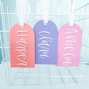 Easter basket tag | Personalized Easter basket tag | Personalized basket tag | Custom Easter tag | Personalized name tag | Name tag | Basket