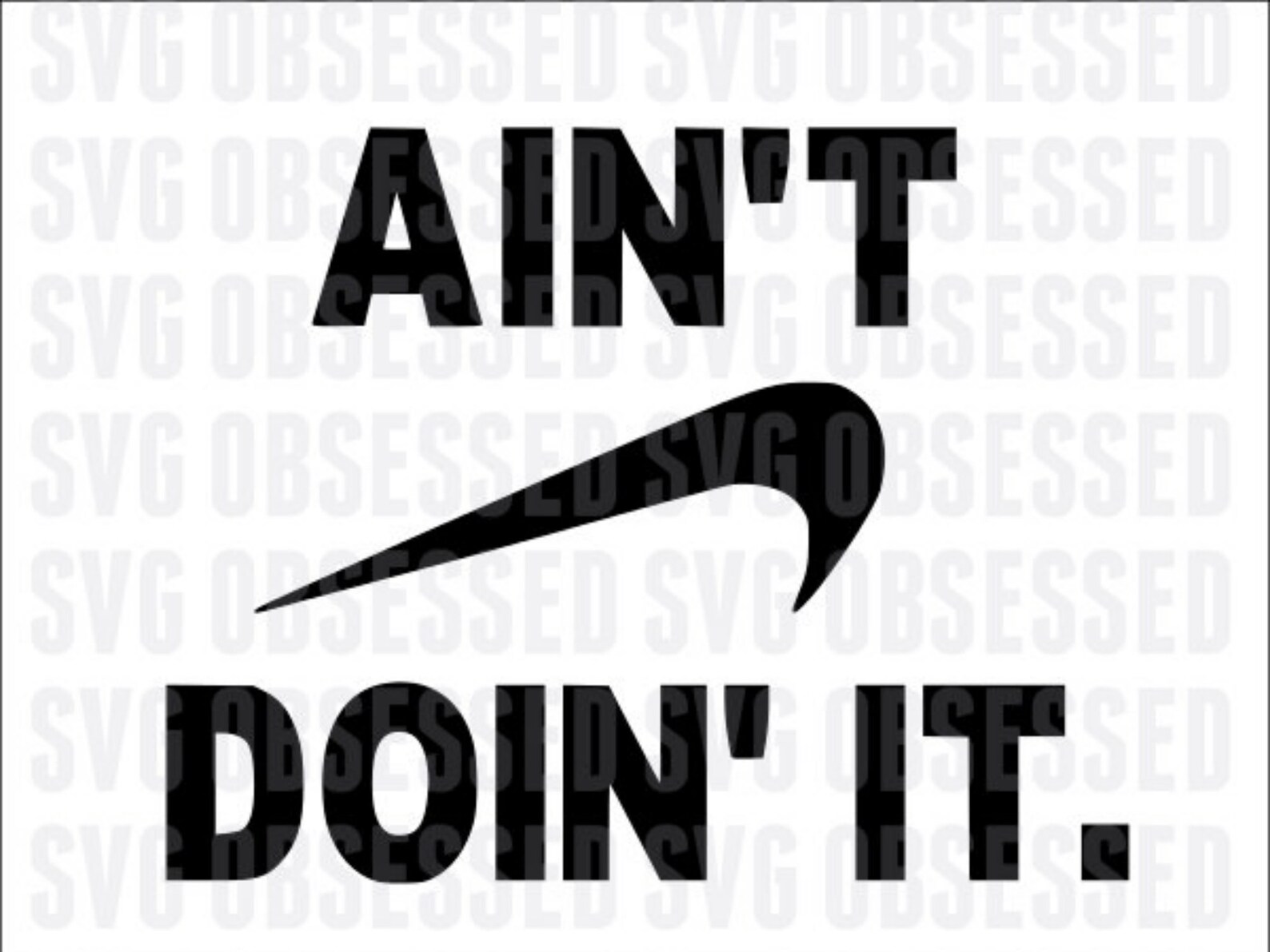 Nike SVG Nike Humor Nike Tshirt Design cricut file digital Etsy