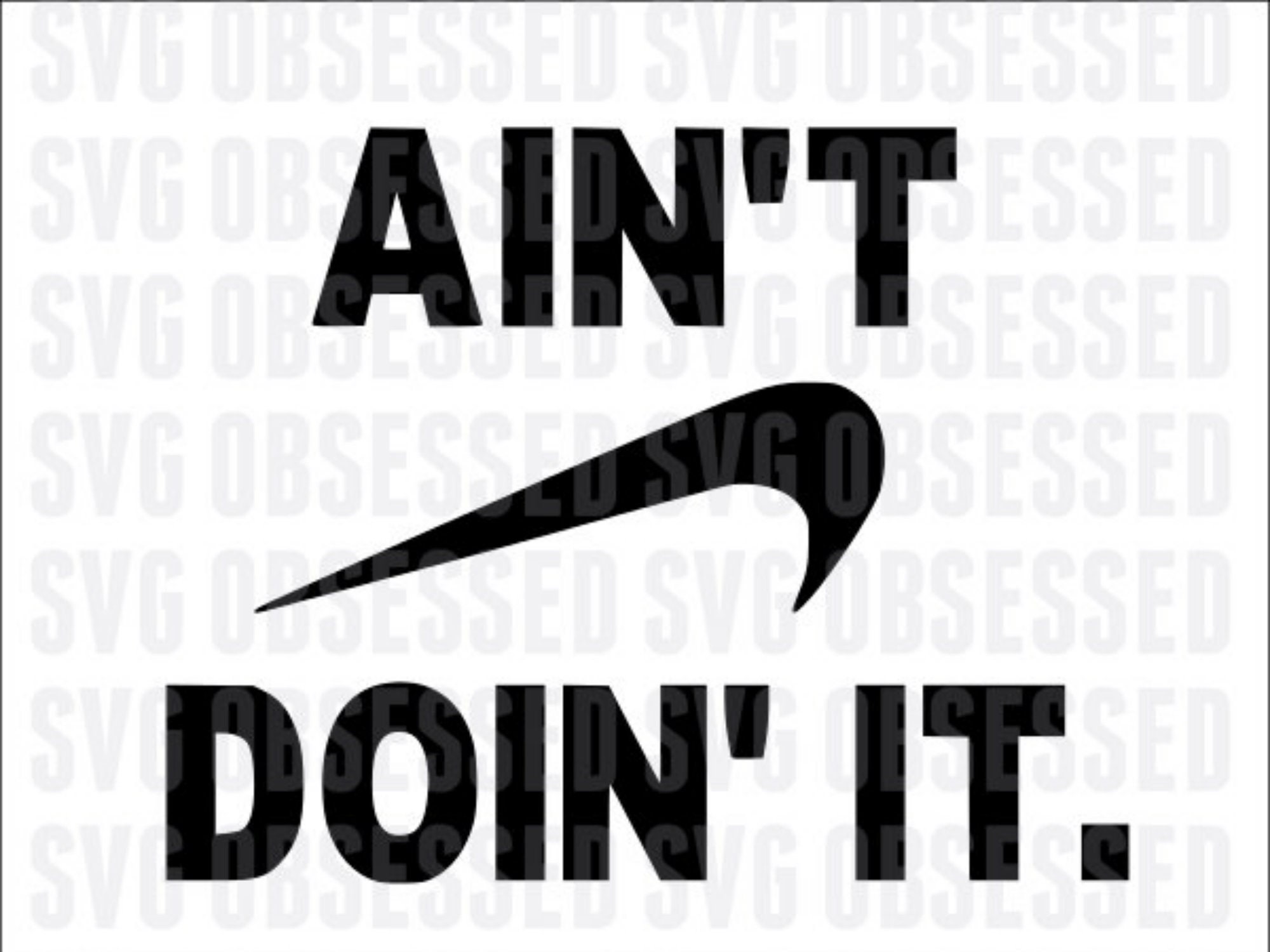 Nike Svg Nike Humor Nike Tshirt Design Cricut File Digital Etsy
