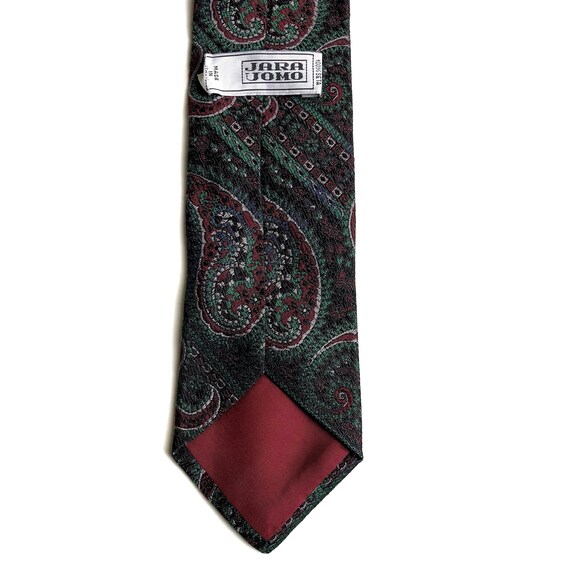 Cravatta Jara Uomo vintage in seta multicolore fa… - image 3