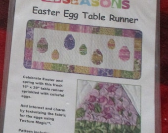 Easter Egg Table Runner Quilting Pattern (Paper Pattern)