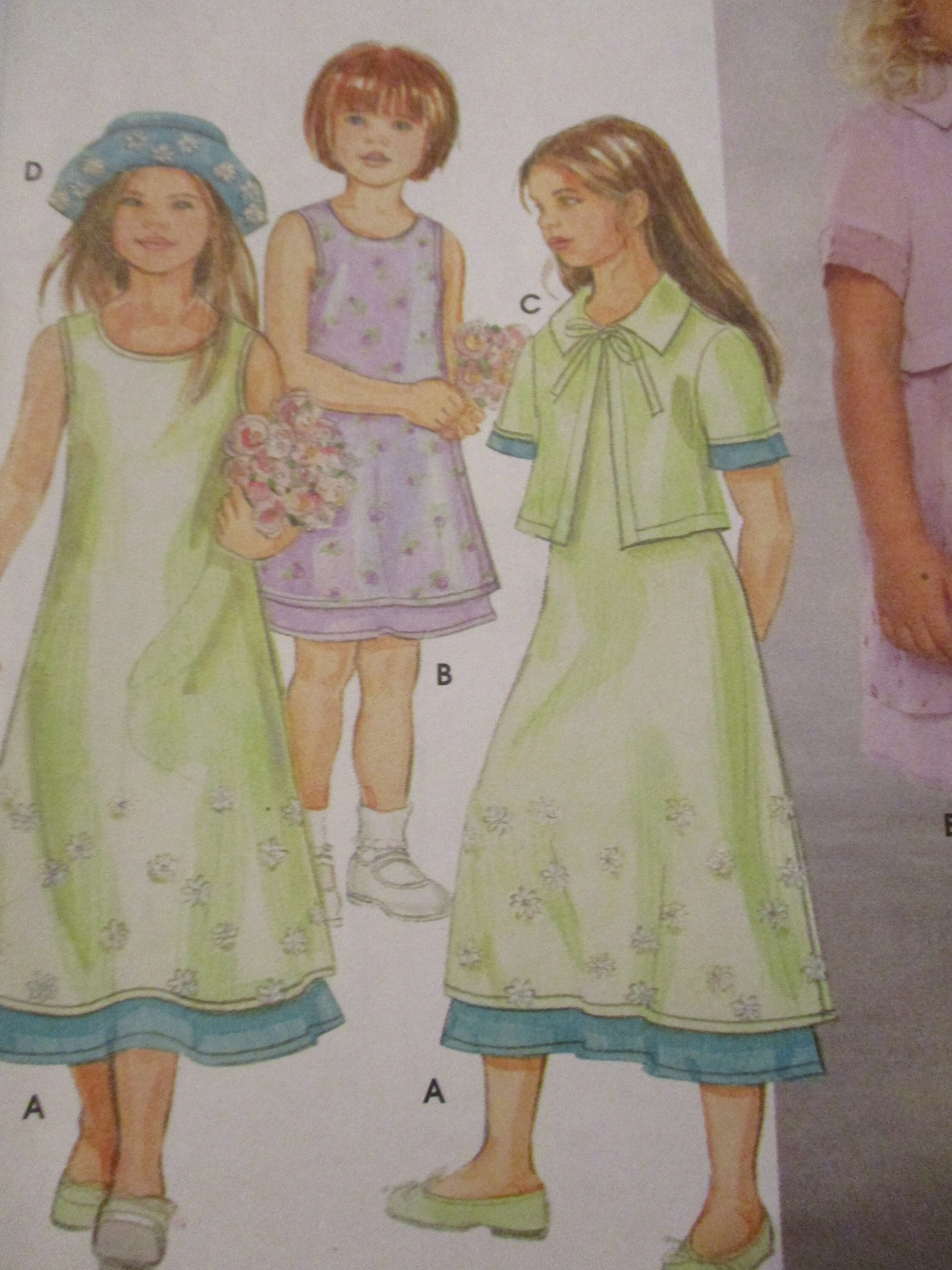 Sewing Patterns Dress Patterns for Girls Size 38 Easter Etsy