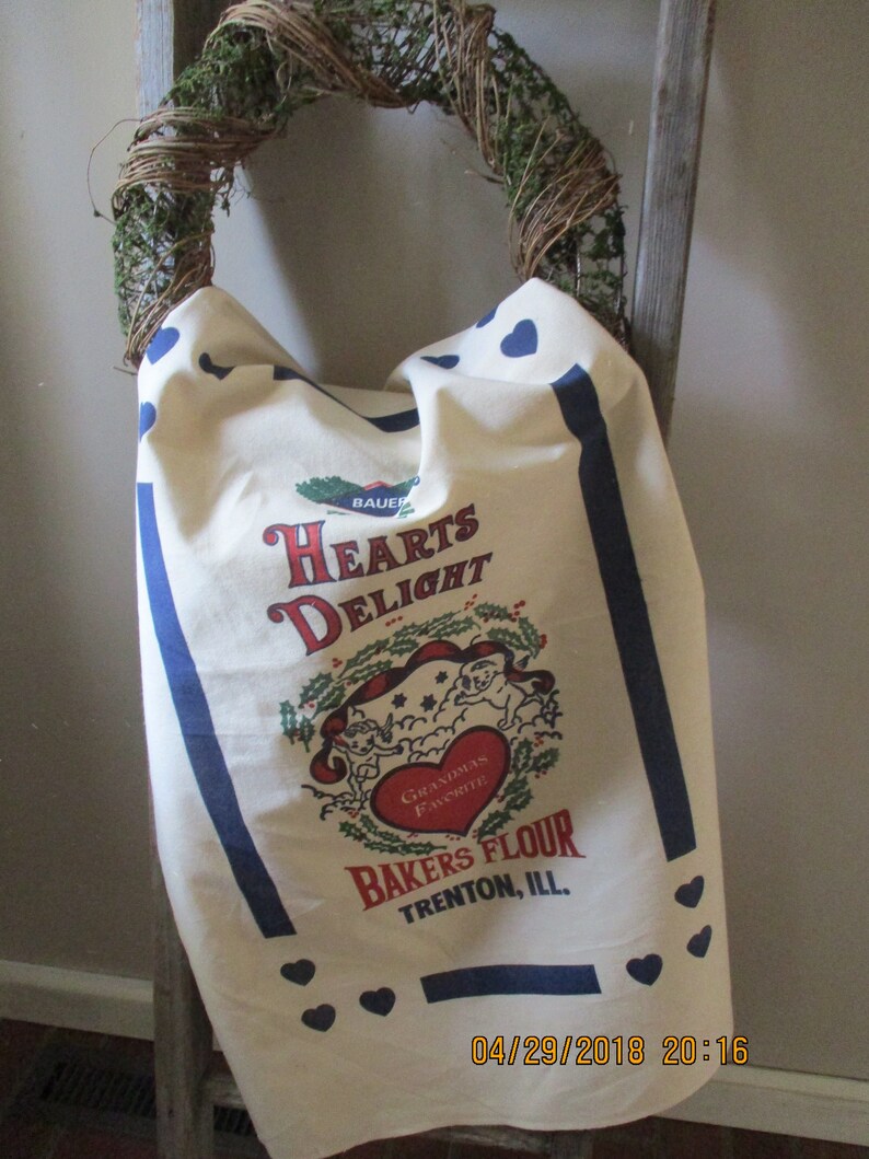 Fabric Flour Sack Fabric Feed Sack Fabric Cotton Fabric Etsy