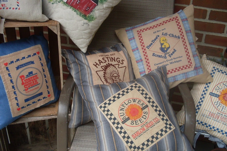 Fabric Flour Sack Fabric Feed Sack Fabric Cotton Fabric Etsy